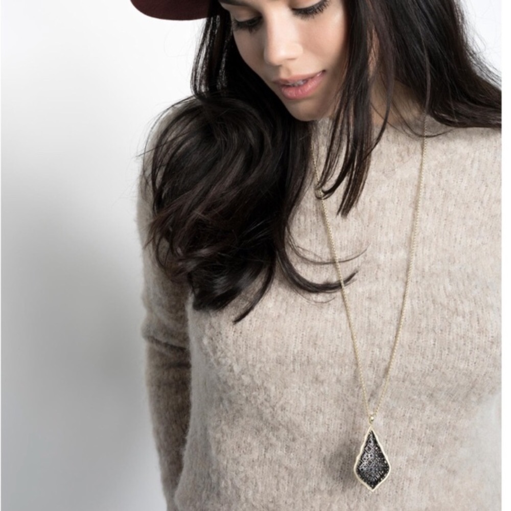 Kendra Scott Aiden Long Pendant Necklace - Picture 3 of 7